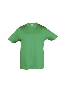SOL'S 11970 - REGENT KIDS T Shirt Bambino Girocollo Verde prato