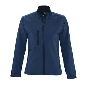 SOL'S 46800 - ROXY Giacca Donna Softshell Full Zip Blu abisso