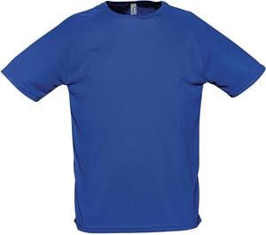 SOL'S 11939 - SPORTY T Shirt Uomo Manica A Raglan Blu royal