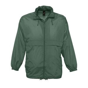 SOL'S 32000 - SURF Giacca Antivento Unisex Impermeabile Verde bosco