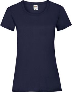 Fruit of the Loom SC61372 - T-shirt da donna in cotone Blu navy