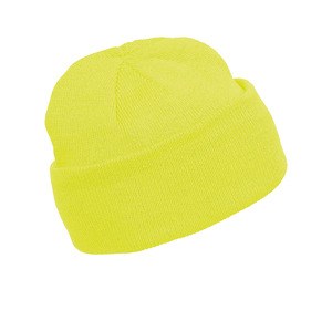 K-up KP031 - HAT - BERRETTO IN MAGLIA Fluorescent Yellow