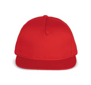 K-up KP147 - CAPPELLINO BAMBINO SNAPBACK - 5 PANNELLI Rosso