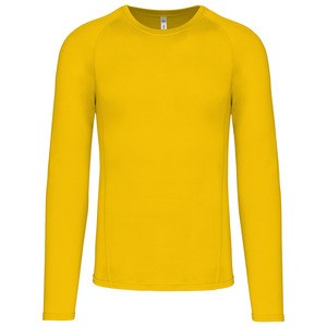 ProAct PA005 - T-SHIRT MANICHE LUNGHE QUICK DRY Sporty Yellow