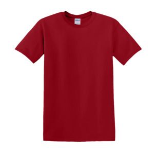 Gildan GN180 - Maglietta per adulti in cotone pesante Rosso cardinale