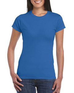 Gildan GN641 - T-shirt a maniche corte da donna Softstyle Blu royal