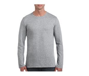 Gildan GN644 - T-shirt manica lunga da uomo Sport Grey