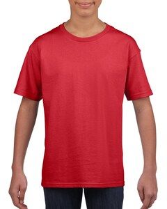 Gildan GN649 - Maglietta Softstyle per bambini Rosso