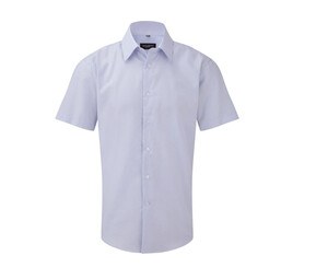 Russell Collection JZ923 - Camicia Oxford aderente Oxford Blue