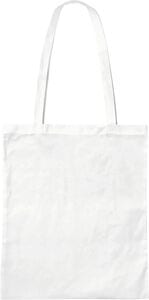 Label Serie LS42O - Shopping Bag in cotone biologico Bianco