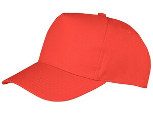 Result RC084 - Boston 5-Panel Printers Cap Rosso