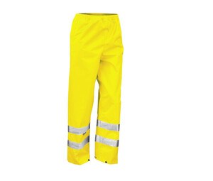 Result RS022 - Pantalon De Pluie Haute Visibilité Fluorescent Yellow