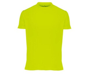 SANS Étiquette SE100 - Maglietta Sport Senza Etichetta Fluo Yellow