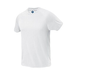 Starworld SW300 - T-shirt tecnica da uomo con maniche raglan Bianco