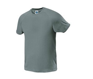 Starworld SW300 - T-shirt tecnica da uomo con maniche raglan Sport Grey