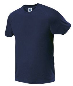 Starworld SW300 - T-shirt tecnica da uomo con maniche raglan Deep Navy