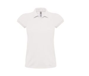 B&C BC441 - Polo da donna a maniche corte Bianco