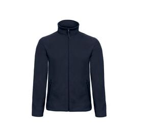 B&C BCI51 - Giacca in pile da uomo con zip Blu navy