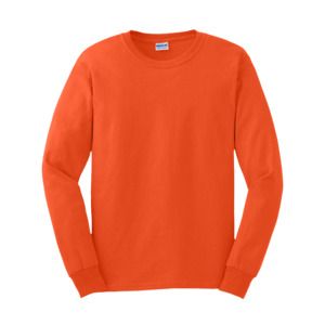 Gildan GN186 - T-shirt da uomo a maniche lunghe Ultra-T Arancio