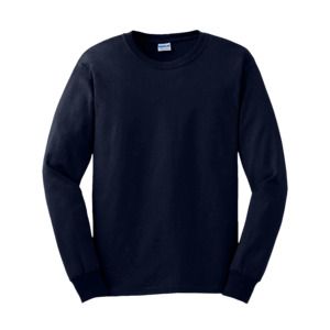 Gildan GN186 - T-shirt da uomo a maniche lunghe Ultra-T Blu navy