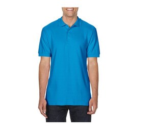 Gildan GN858 - Polo da uomo in cotone piquet premium Sapphire