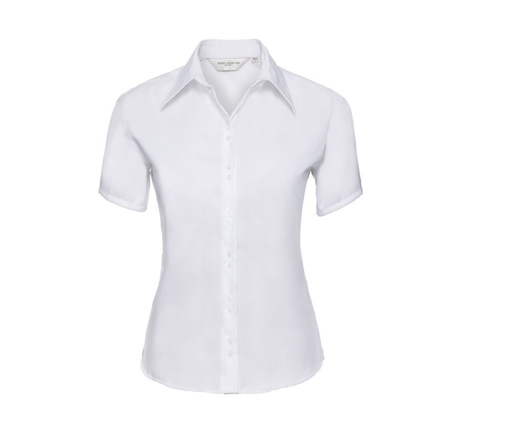 Russell Collection JZ57F - Ladies' Short Sleeve Ultimate Non-Iron Shirt