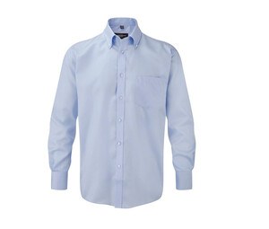 Russell Collection JZ956 - Camicia da uomo no stiro