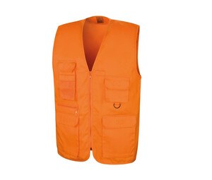 Result RS045 - Gilet reporter da uomo 8 tasche