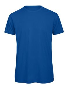 B&C BC042 - T-shirt da uomo in cotone biologico Blu royal