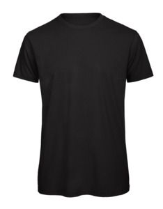 B&C BC042 - T-shirt da uomo in cotone biologico Nero