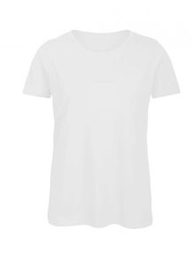 B&C BC043 - T-shirt da donna in cotone biologico Bianco