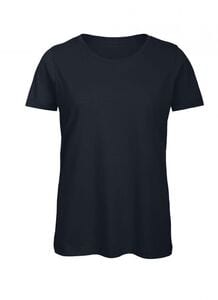 B&C BC043 - T-shirt da donna in cotone biologico Blu navy