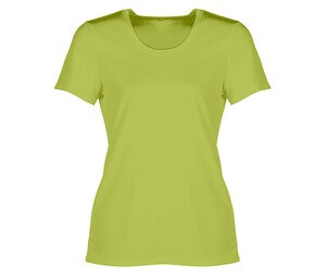 Sans Étiquette SE101 - T-Shirt Sportiva Da Donna Senza Etichetta Verde lime