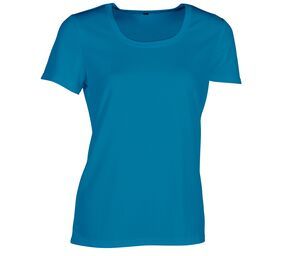 Sans Étiquette SE101 - T-Shirt Sportiva Da Donna Senza Etichetta Electric Blue