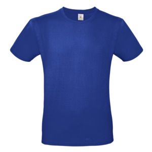 B&C BC01T - Maglietta da uomo 100% cotone Cobalt Blue