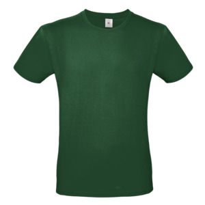 B&C BC01T - Maglietta da uomo 100% cotone Verde bottiglia