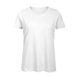B&C BC02T - Maglietta da donna 100% cotone Bianco