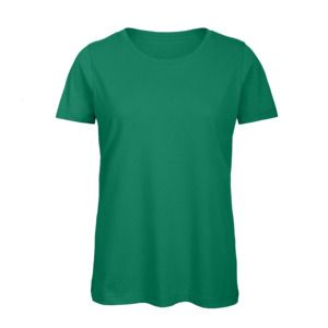 B&C BC02T - Maglietta da donna 100% cotone Verde prato