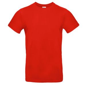 B&C BC03T - Maglietta da uomo 100% cotone Rosso