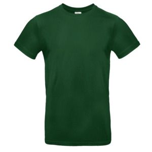 B&C BC03T - Maglietta da uomo 100% cotone Verde bottiglia
