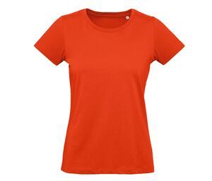 B&C BC049 - T-shirt da donna 100% cotone biologico Fire Red