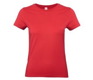 B&C BC04T - Maglietta da donna 100% cotone Rosso