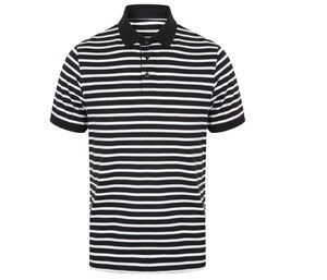 Front Row FR230 - Maglia da Polo a Righe Jersey