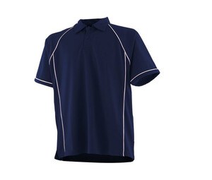 Finden & Hales LV370 - polo traspirante cool plus® Navy/White