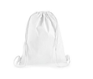 Westford mill WM210 - Borsa da palestra in cotone Bianco