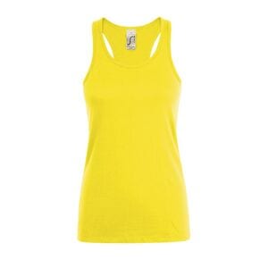 SOL'S 01826 - JUSTIN WOMEN Canotta Donna Dorso Nuoto Giallo limone