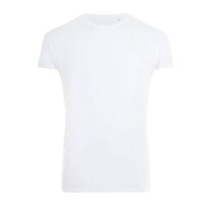 SOL'S 01704 - MAGMA MEN T Shirt Uomo Girocollo Ideale Per La Sublimazione Bianco