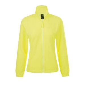 SOL'S 54500 - NORTH WOMEN Giacca Donna In Pile Giallo fluo