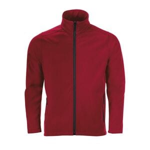 SOL'S 01195 - RACE MEN Giacca Uomo Softshell Full Zip Rosso peperoncino