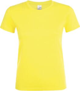 SOL'S 01825 - REGENT WOMEN T Shirt Donna Girocollo Giallo limone